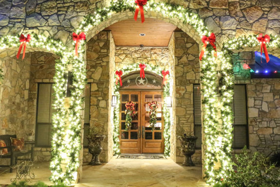 Get ready for a Texas Hill Country Holiday! - Outdoor Landscape Lighting Installations and Designs by Elite Lighting Designs