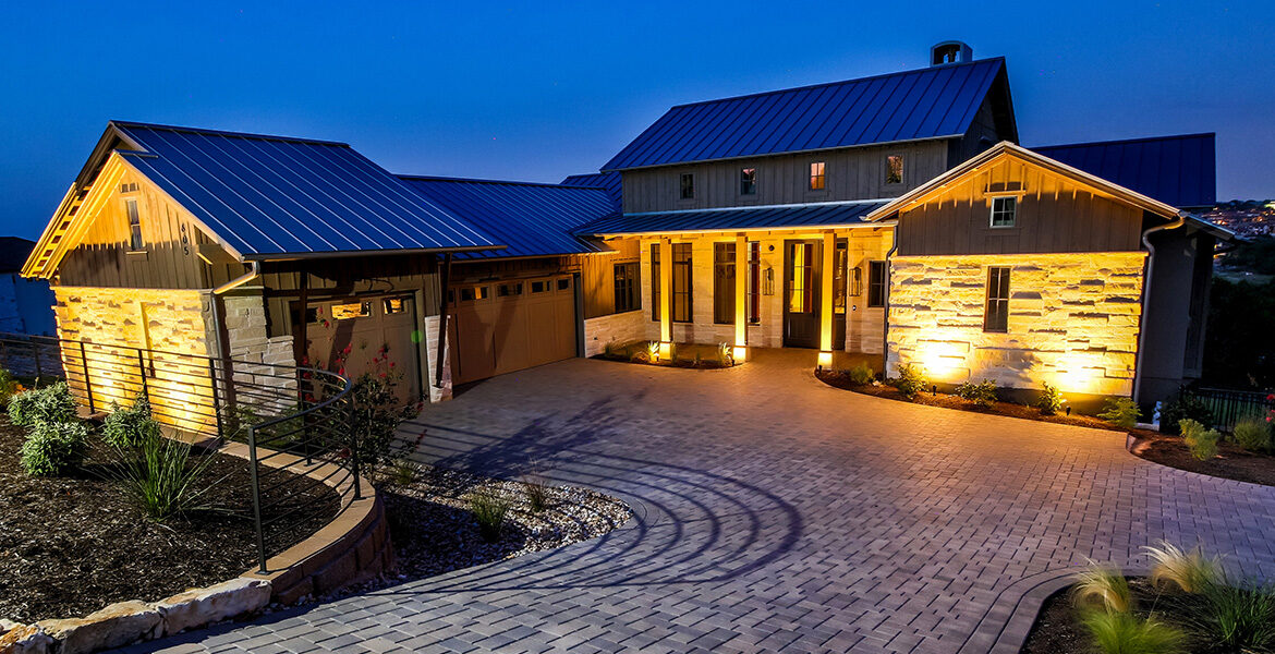 Enhance Your New Austin Home with Residential Outdoor Lighting - Outdoor Landscape Lighting Installations and Designs by Elite Lighting Designs