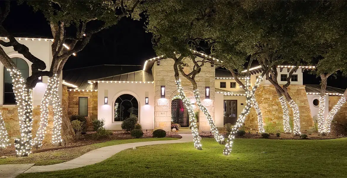 Christmas Light Installation